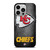 KANSAS CITY CHIEFS METAL LOGO iPhone 14 Pro Case Cover