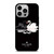 KATE SPADE BLACK WHITE SWAN iPhone 14 Pro Case Cover