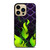 MALEFICENT GREEN FLAMES PATTERN iPhone 14 Pro Case Cover