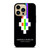 MARCELO BURLON MILAN RAINBOW LOGO iPhone 14 Pro Case Cover