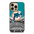 MIAMI DOLPHINS NFL FOOTBALL iPhone 14 Pro Case Cover