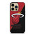 MIAMI HEAT BASKETBALL LOGO iPhone 14 Pro Case Cover