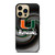 MIAMI HURRICANES ICON iPhone 14 Pro Case Cover