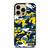 MICHIGAN WOLVERINES FOOTBALL CAMO iPhone 14 Pro Case Cover