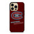 MONTREAL CANADIENS ICON iPhone 14 Pro Case Cover