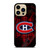 MONTREAL CANADIENS RED GLOW SYMBOL iPhone 14 Pro Case Cover