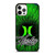 HURLEY LOGO GREEN iPhone 12 Pro Case Cover