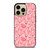 PINK FLAMINGO PATTERN iPhone 14 Pro Case Cover