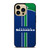 SEATTLE SEAHAWKS VERTICAL LOGO iPhone 14 Pro Case Cover