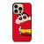 SHIN CHAN RED MINIMALIST iPhone 14 Pro Case Cover