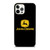 JOHN DEERE YELLOW BLACK iPhone 12 Pro Case Cover