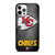 KANSAS CITY CHIEFS METAL LOGO iPhone 12 Pro Case Cover