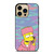 TIE DYE PATTERN BART SIMPSON iPhone 14 Pro Case Cover