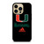 UM MIAMI HURRICANES ICON iPhone 14 Pro Case Cover