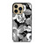 VERA BRADLEY WHITE BLOOMS iPhone 14 Pro Case Cover