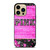 VICTORIA'S SECRET PINK FLORAL iPhone 14 Pro Case Cover