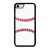 BASEBALL RED STITCHING iPhone SE 2022 Case Cover