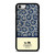 COACH NEW YORK BLUE FLORAL BATIK iPhone SE 2022 Case Cover