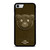 COACH NEW YORK BROWN BEAR iPhone SE 2022 Case Cover