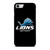 DETROIT LIONS BLACK iPhone SE 2022 Case Cover