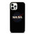 NASA METAL LOGO BADGE iPhone 12 Pro Case Cover