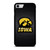 IOWA HAWKEYES METAL LOGO iPhone SE 2022 Case Cover