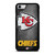 KANSAS CITY CHIEFS METAL LOGO iPhone SE 2022 Case Cover