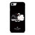KATE SPADE BLACK WHITE SWAN iPhone SE 2022 Case Cover