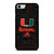 MIAMI HURRICANES UM ADIDAS iPhone SE 2022 Case Cover
