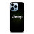 JEEP GREEN CARBON LOGO iPhone 13 Pro Max Case Cover