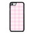 PINK PLAID PATTERN iPhone SE 2022 Case Cover