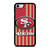 SAN FRANCISCO 49ERS AMERICAN FLAG iPhone SE 2022 Case Cover