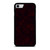 STYLISH HEXAGONAL RED PATTERN iPhone SE 2022 Case Cover