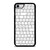 WHITE KEYBOARD PATTERN iPhone SE 2022 Case Cover