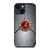 ALABAMA CRIMSON TIDE METAL LOGO iPhone 14 Plus Case Cover