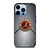 ALABAMA CRIMSON TIDE METAL LOGO iPhone 13 Pro Max Case Cover