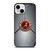 ALABAMA CRIMSON TIDE METAL LOGO iPhone 13 Mini Case Cover