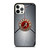 ALABAMA CRIMSON TIDE METAL LOGO iPhone 12 Pro Case Cover