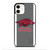 ARKANSAS RAZORBACKS SYMBOL iPhone 12 Case Cover