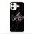 ATLANTA BRAVES BLACK MARBLE LOGO iPhone 12 Case Cover