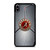ALABAMA CRIMSON TIDE METAL LOGO iPhone XS Max Case Cover