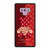 BEAR BRICK KAWS LUCKY REDBEAR BRICK KAWS LUCKY RED Samsung Galaxy Note 9 Case Cover