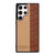 COACH NEW YORK BROWN LEATHER Samsung Galaxy S23 Ultra Case Cover