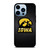 IOWA HAWKEYES METAL LOGO iPhone 13 Pro Max Case Cover IOWA HAWKEYES METAL LOGO iPhone 13 Pro Max Case Cover