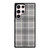 GREY TARTAN PLAID PATTERN Samsung Galaxy S23 Ultra Case Cover
