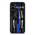 BLUE LINE POLICE WARRIOR Samsung Galaxy S23 Plus Case Cover