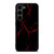 RED NEON LIGHTNING PATTERN Samsung Galaxy S23 Plus Case Cover