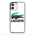 LACOSTE SYMBOL iPhone 12 Case Cover LACOSTE SYMBOL iPhone 12 Case Cover