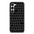 BLACK KEYBOARD PATTERN Samsung Galaxy S23 Case Cover
