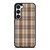 BROWN PLAID PATTERN Samsung Galaxy S23 Case Cover